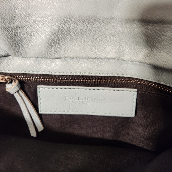 COPY - Balenciaga mint color clutch bag - Picture 7 of 8
